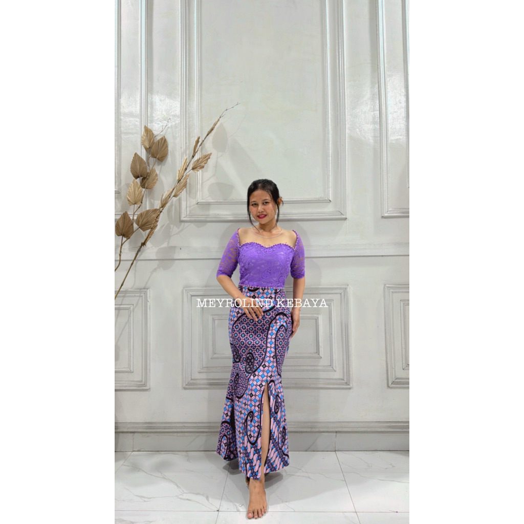 LONGDRESS KEBAYA / MEYROLIND KEBAYA / CUSTOM DRESS / JAHIT / KEBAYA PREMIUM