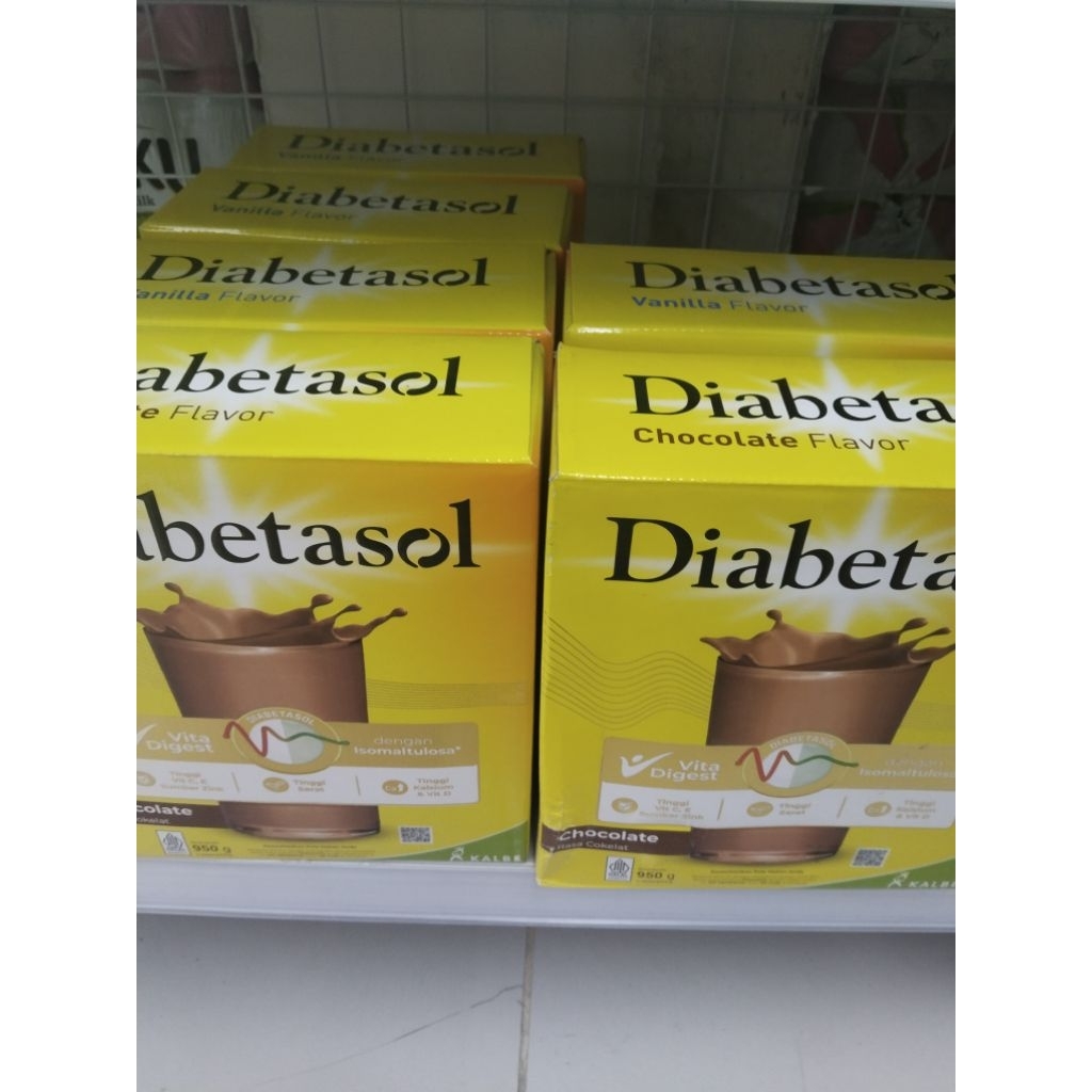 

Diabetasol 950gram rasa coklat exp Januari 2027
