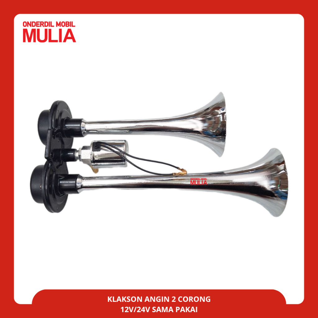 KLAKSON ANGIN / KLAKSON TEROMPET 2 CORONG 12V/24V