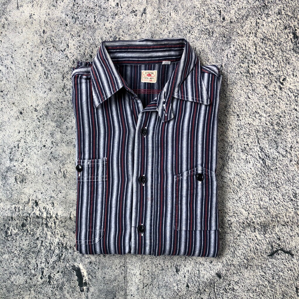 sugar cane striped shirt