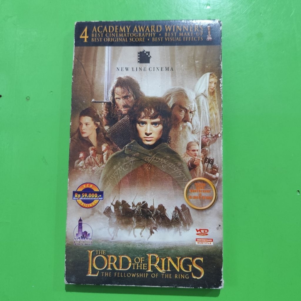 VCD Filem Original THE LORD OF THE RINGS
