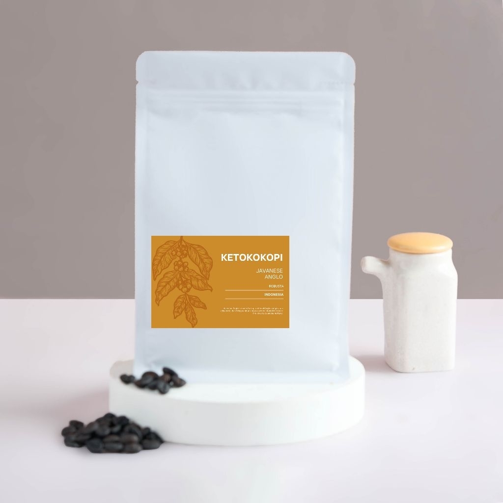 

Kopi Javanese Anglo 200 gram -Ketokopi 100% Robusta Biji/Giling