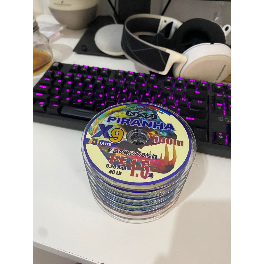 PE Kenzi Pirahna 1.5 (0.20 mm / 40 Lb)