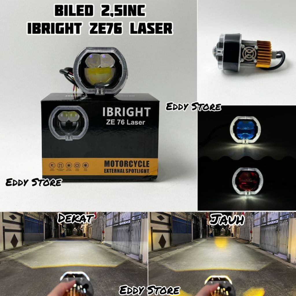Projie Biled Matrix Laser 2,5inc - IBRIGHT ZE76 LASER