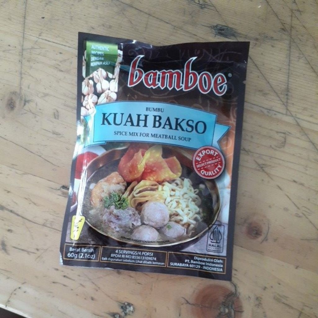 

BAMBOE BUMBU KUAH BAKSO 60GR