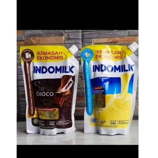 

Susu Kental Manis Indomilk 545g Pouch (coklat/vanila)
