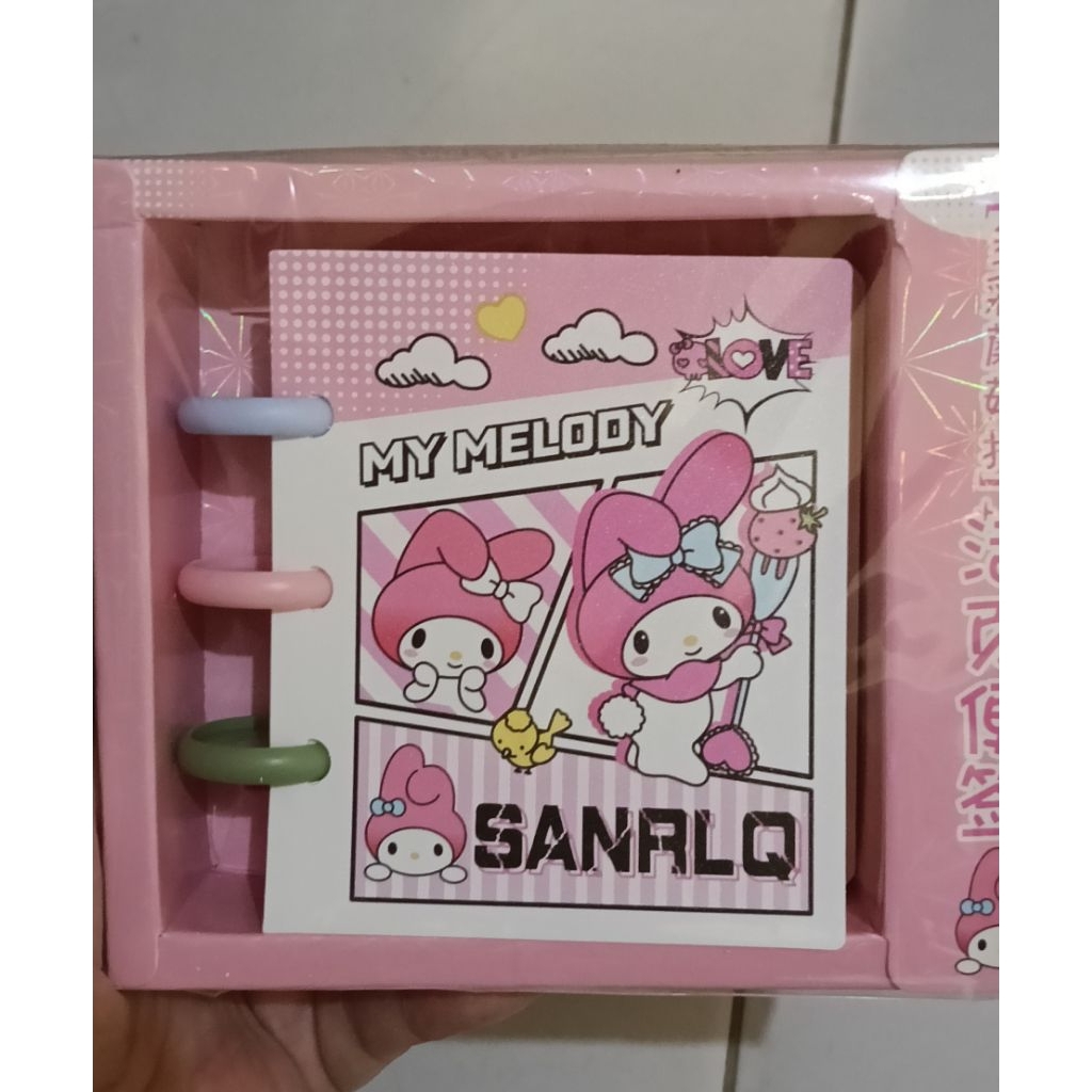 

buku notepad diary mini sanrio