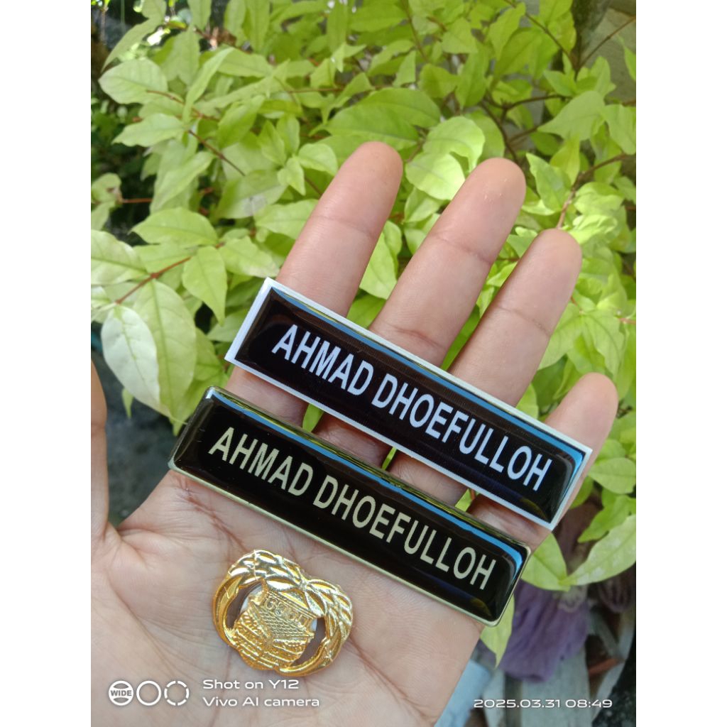 

Nama Dada / Nametage Paket ASN / PPPK