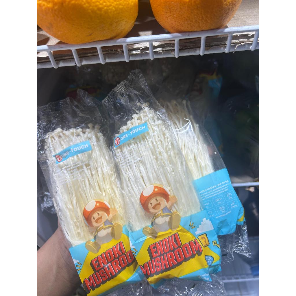

Jamur Enoki Segar – 1 Pack – Fresh Enoki Mushroom untuk Masakan