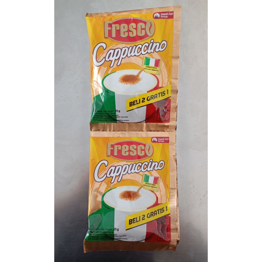 

Fresco cappuccino 15 sachet