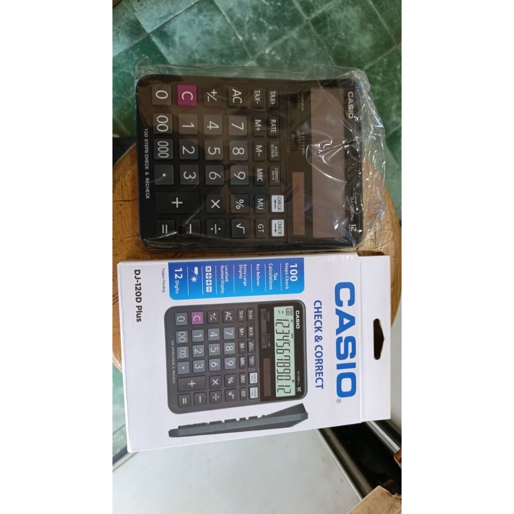 

KALKULATOR CASIO DJ 120 D PLUS, 12 DIGIT