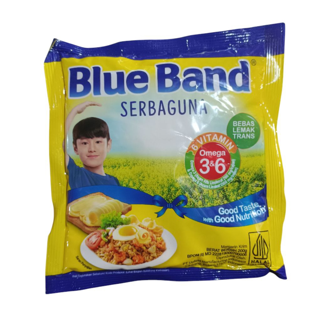 

Mentega Margarin Blue Band Serbaguna 200gr