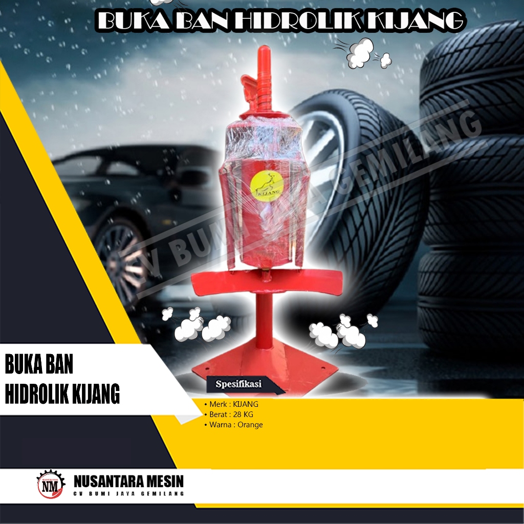BUKA BAN HIDROLIK / BUKA BAN HIDROLIK KIJANG