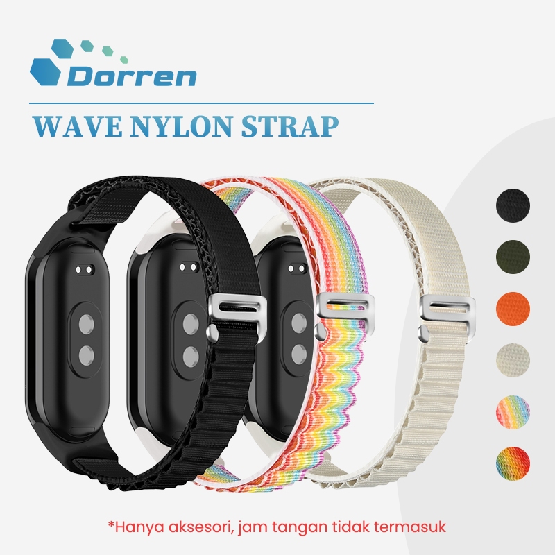 Suitable for Xiaomi Mi Band 3/4/5/6/7 & 8 9 10 Sport Soft Silicone Straps