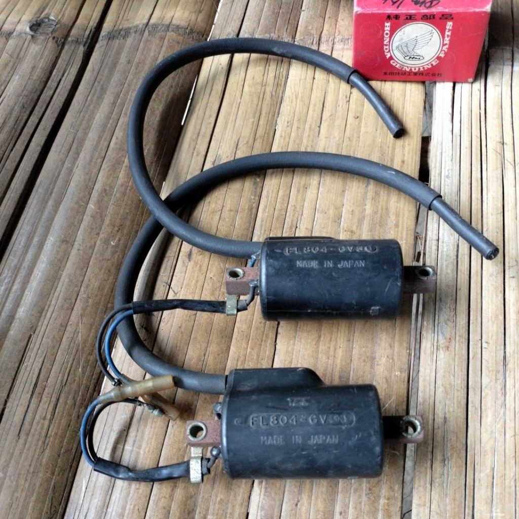 Ignition coil koil honda cb 125 twin cb 200 twin original tec fl 804 6v