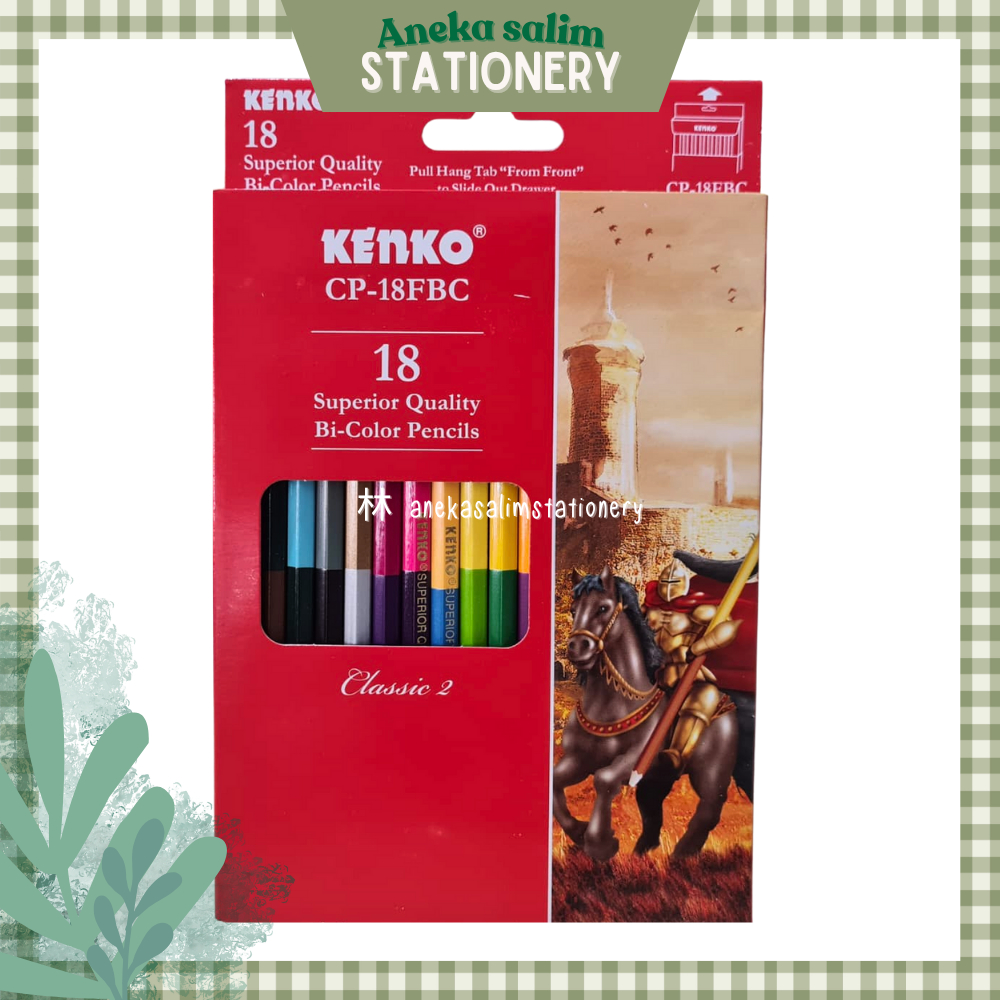 

Anekasalim - Pensil warna Kenko 18 warna CP-18 FBC