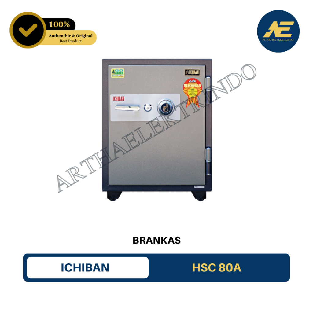 BRANKAS/BRANGKAS ICHIBAN NON ALARM TAHAN API HSC-80A / Ichiban HSC80A / Ichiban HSC 80A / Ichiban HS