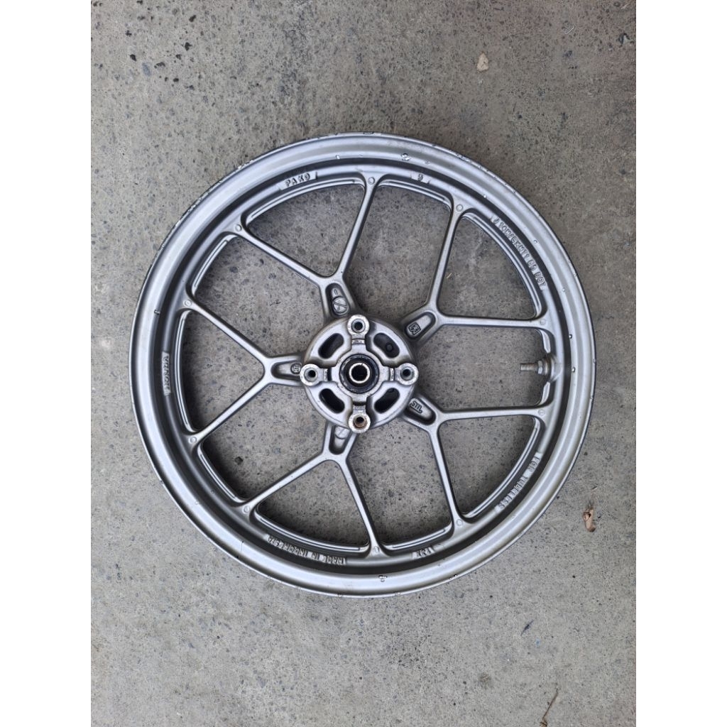 velg pelek roda depan honda vario125 vario150 vario 125 palang y py original repaint