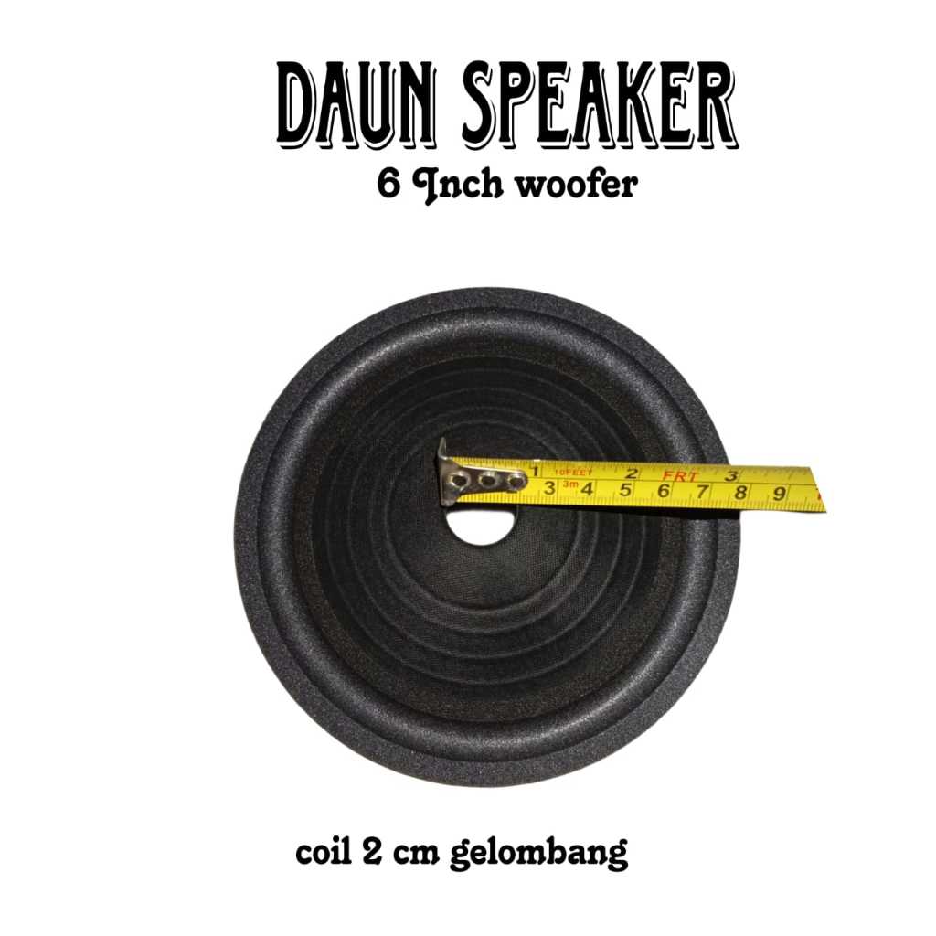 DAUN SPEAKER 6 INCH DAN  KERTAS SPEAKER 6 INCH