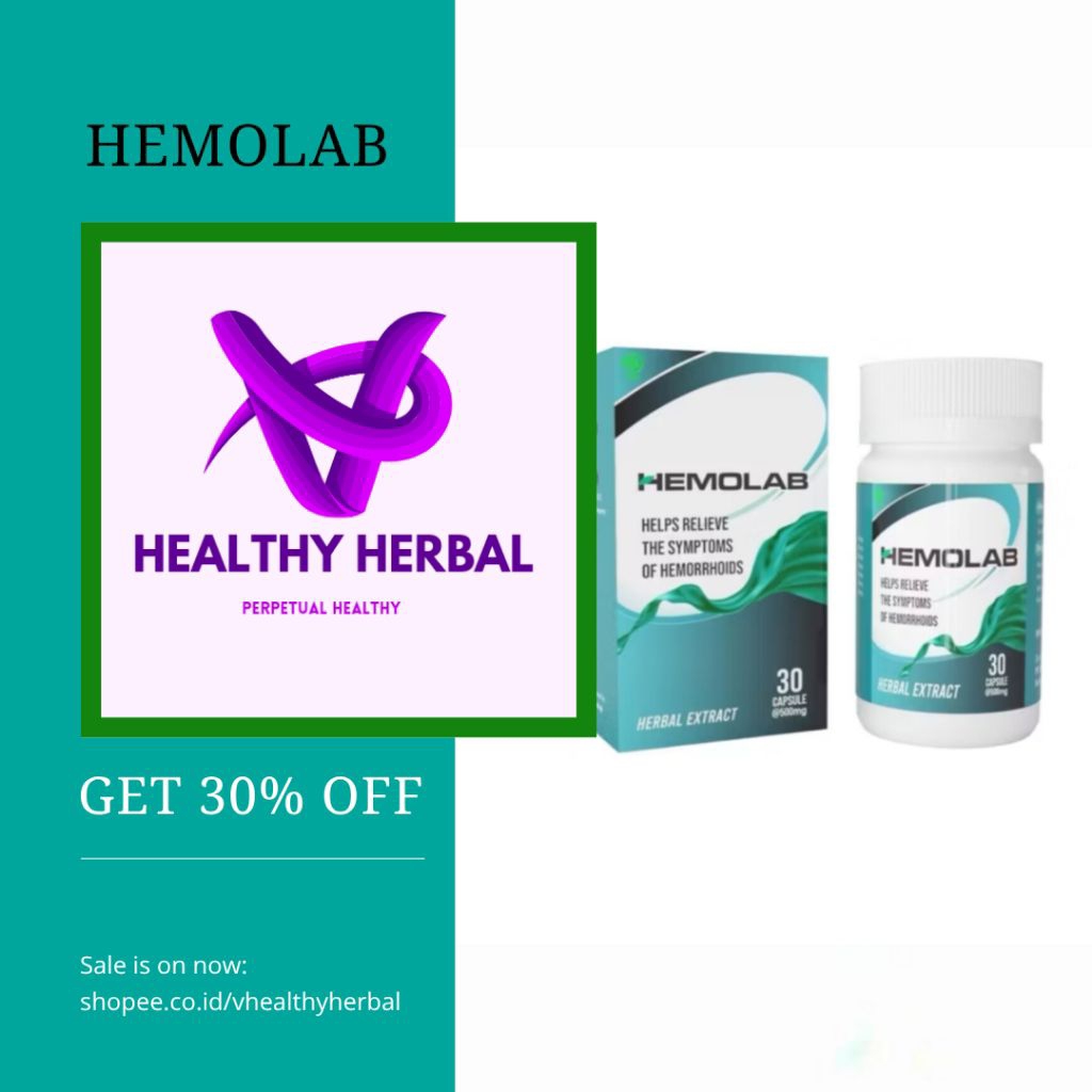 HEMOLAB Obat Hemolab Atasi Wasir Ambeien Secara Tuntas Dan Alami