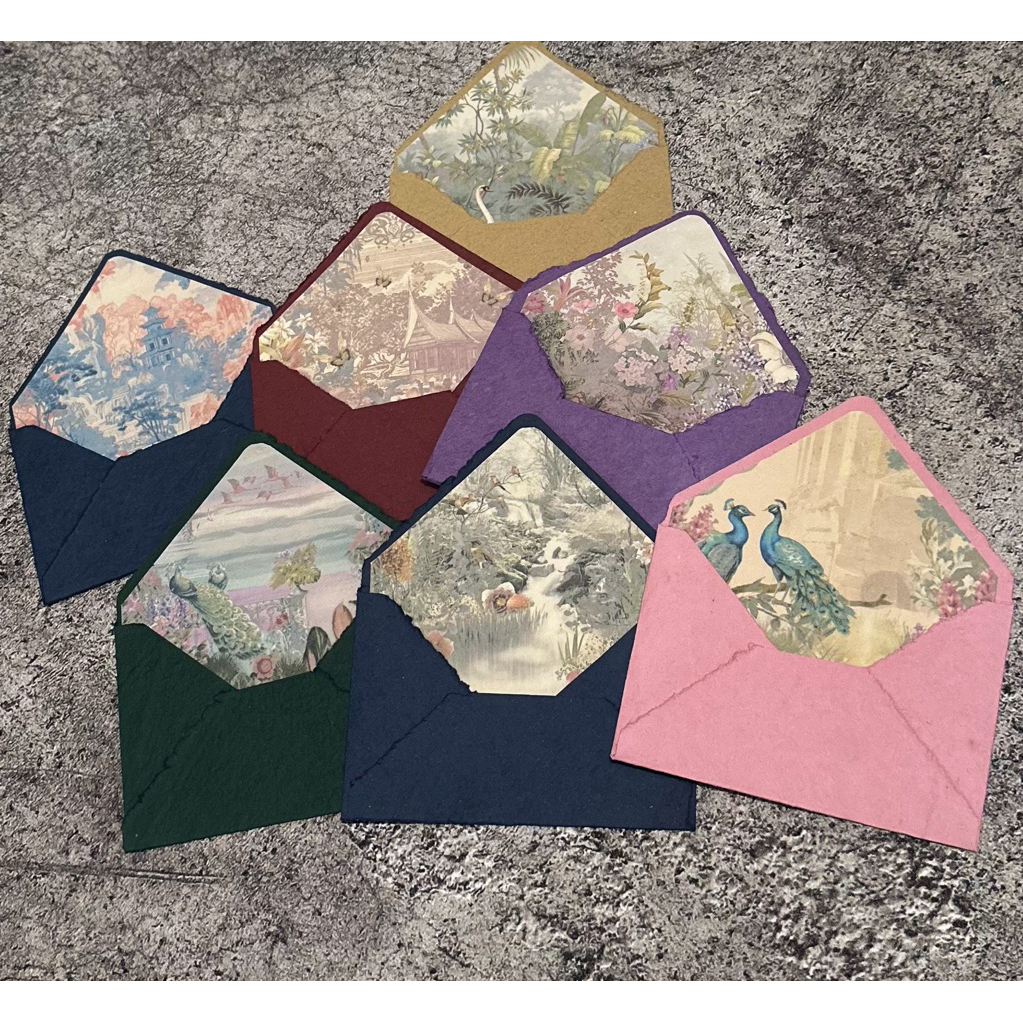 

Amplop Kertas Daur Ulang | Envelope hand Made custome