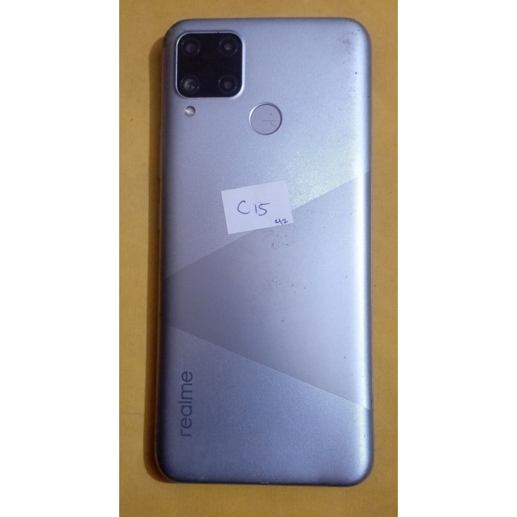 mesin realme c15 normal minus lcd mati