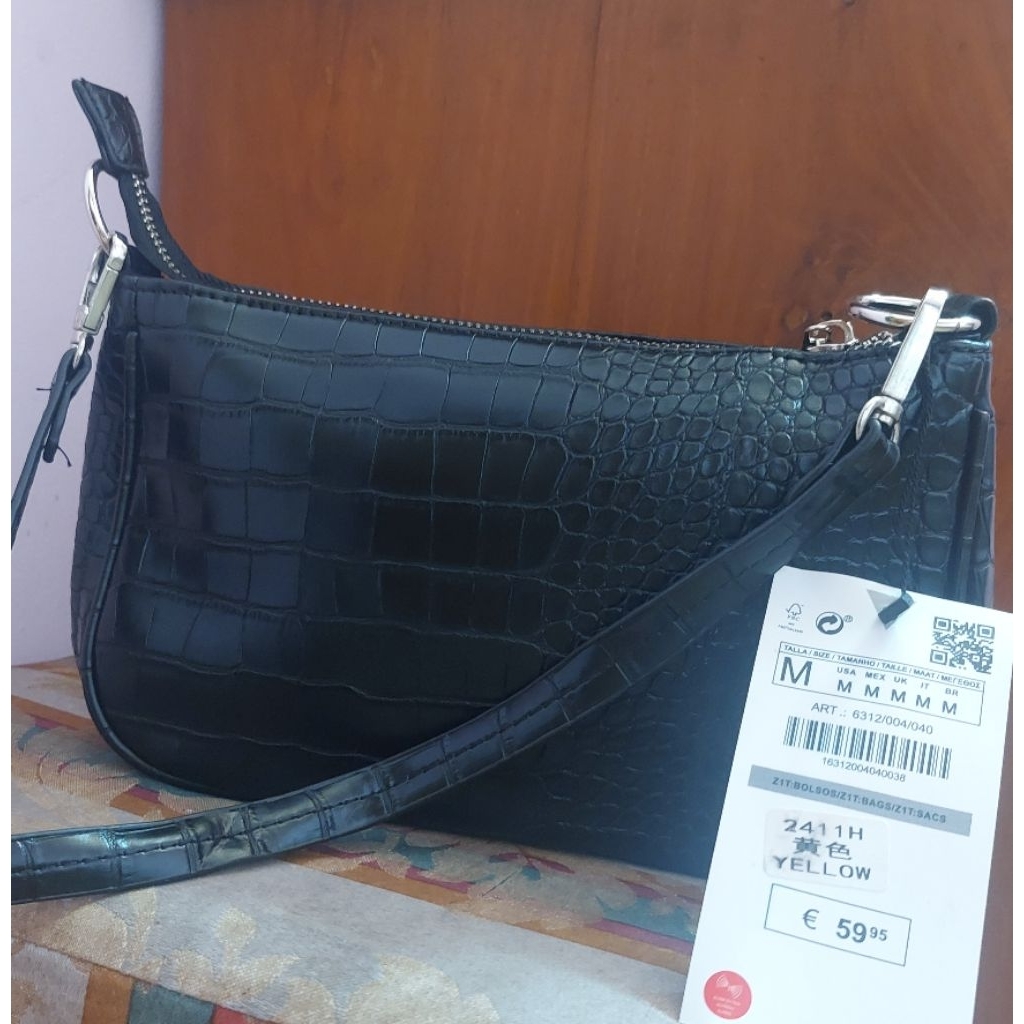ZARA SHOULDER BAG HITAM