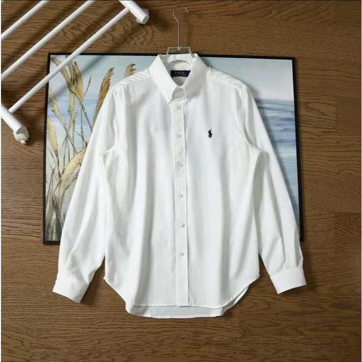 kemeja polo Ralph Lauren / kemeja pria lengen panjang premium