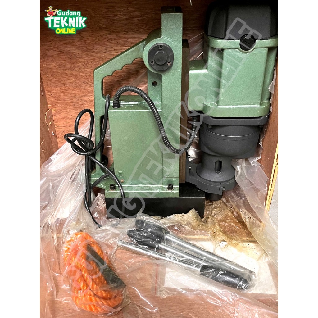 OSCAR Mesin Bor Magnet 32mm OSCAR JIC-32 / Mesin Bor Duduk Magnetic Magnet Magnetic Drill Listrik JI