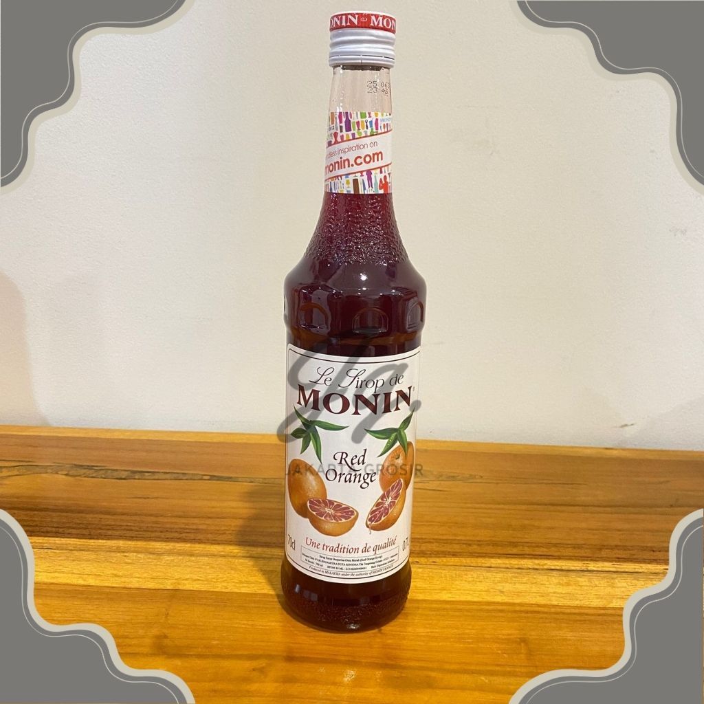 

SYRUP MONIN RED ORANGE 700 ml SIRUP