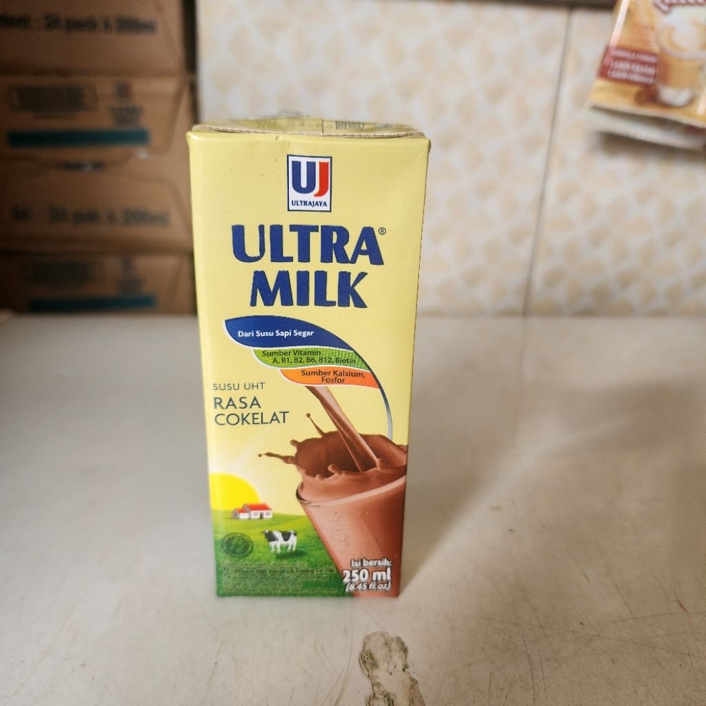 

ultra milk cokelat 250 ml