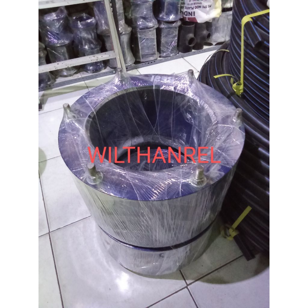 dresser joint untuk pipa besi kepipa HDPE atau pipa PVC 12" besi