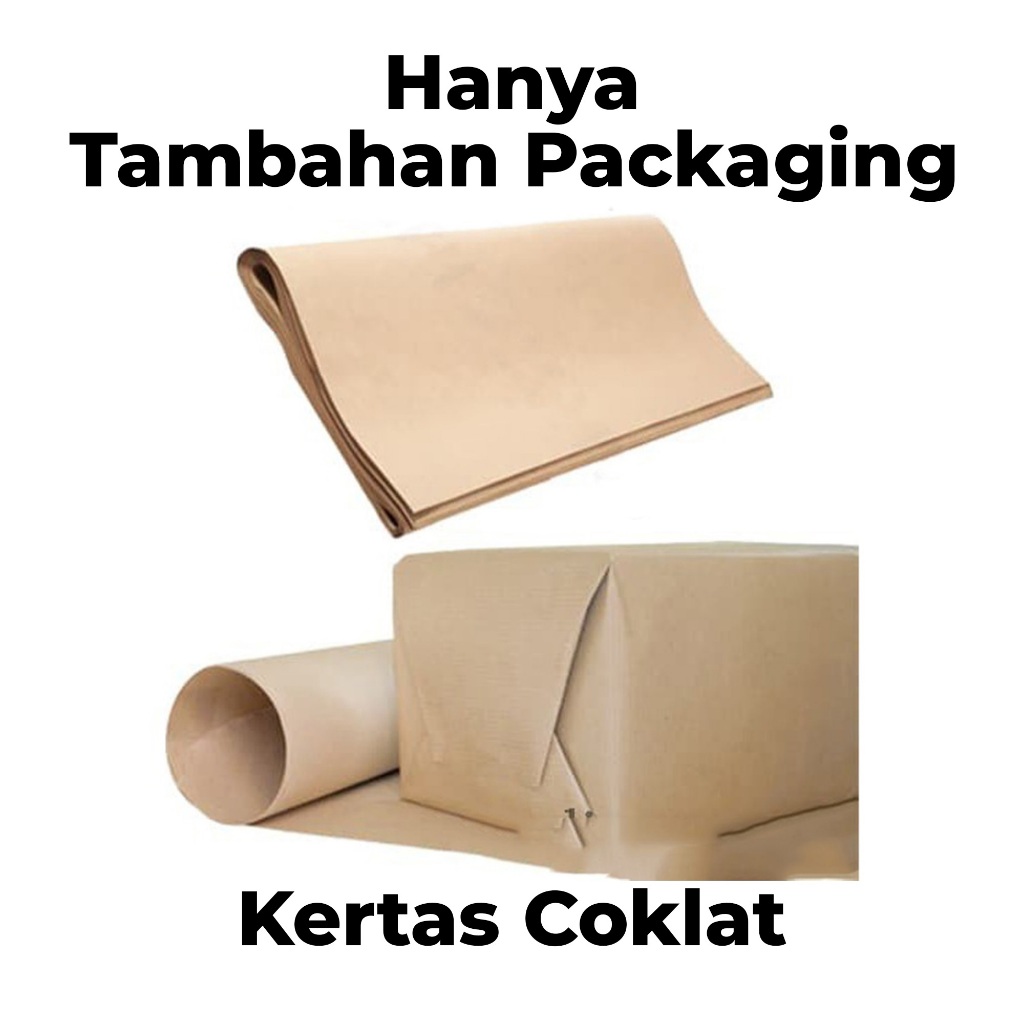 

(Khusus) Packaging Tambahan Kertas Coklat