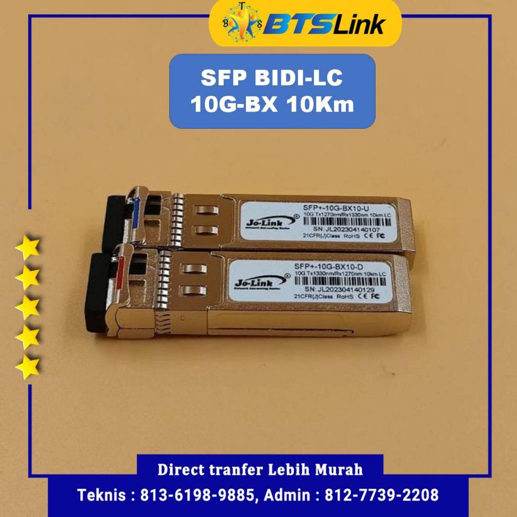 JOLink SFP Bidi 10G 10Km LC