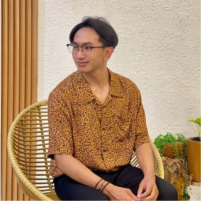 Leopard Lovers /Totool Lovers - Kemeja Pria Brown