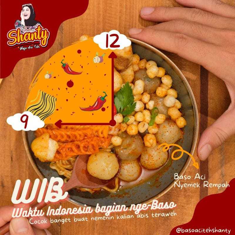 

Baso kampung Teh Shanty / All Varian produk teh shanty