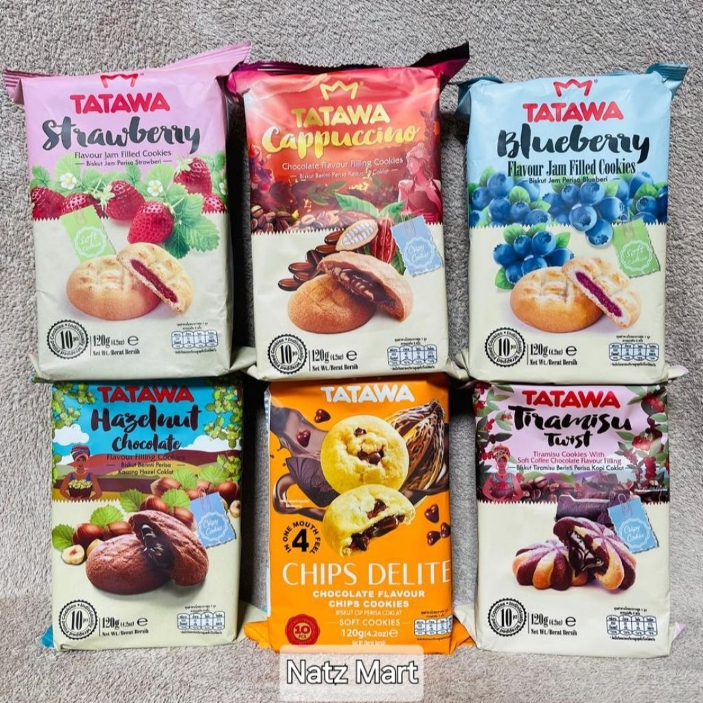 

TATAWA Cookies 120 gr 1 Pack ( isi 10 Pcs )