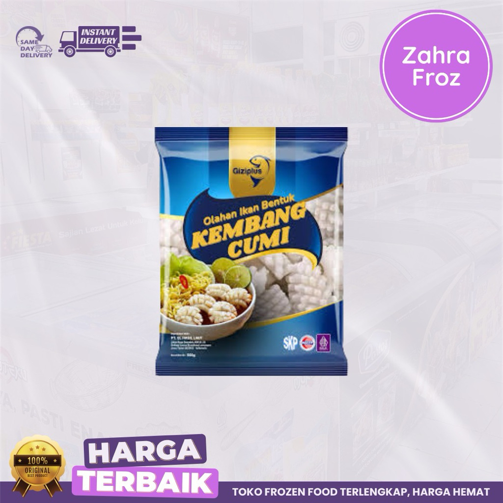 

GIZIPLUS KEMBANG CUMI 500 GR