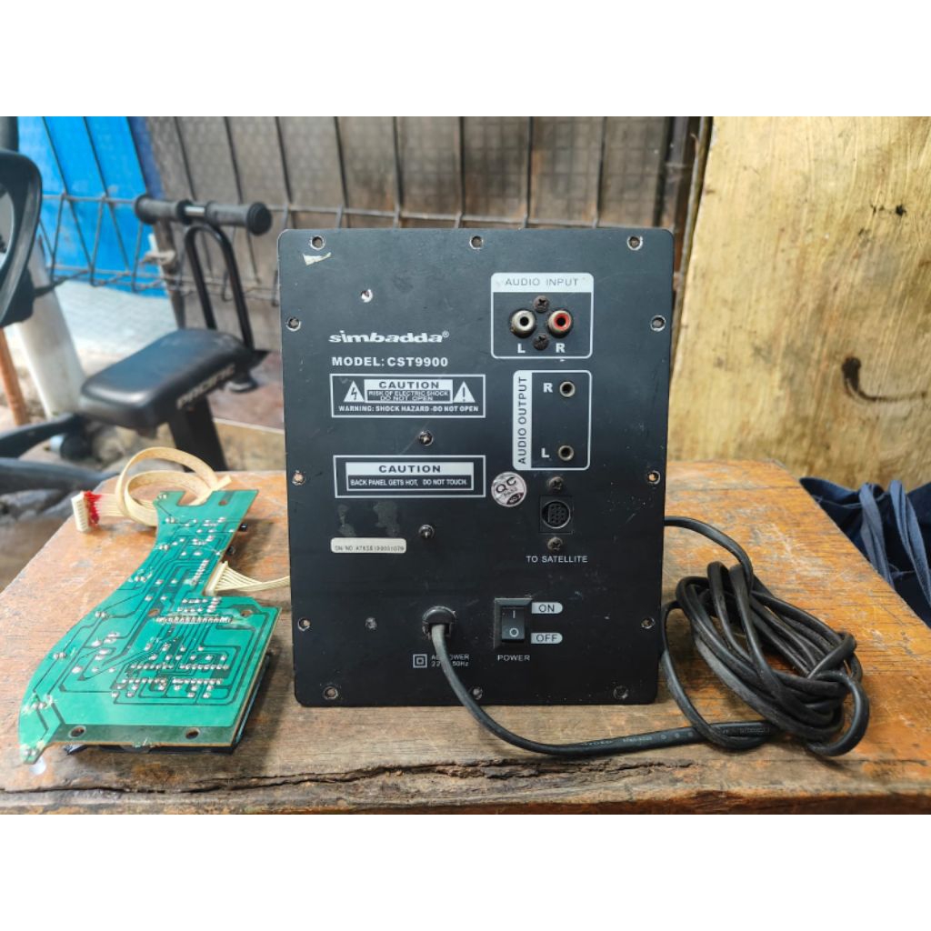 mesin speaker aktif simbadda cst9900