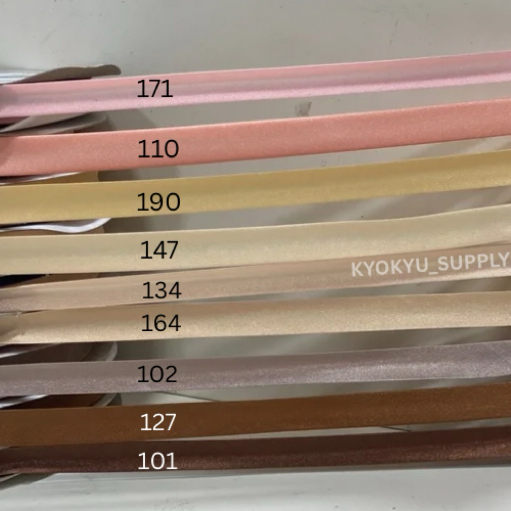 Kinder Dstore [Rol] Bisban Satin Polos Rol 36Yard Pita Bisban Satin Warna