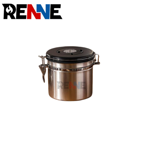 Set Toples Aesthetic Kedap Udara – Tempat Kopi, Teh, Gula & Bumbu Dapur | Coffee Canister