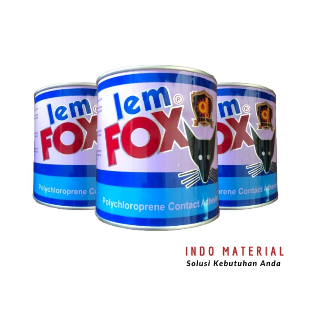 

Lem fox warna biru netto 75 gr