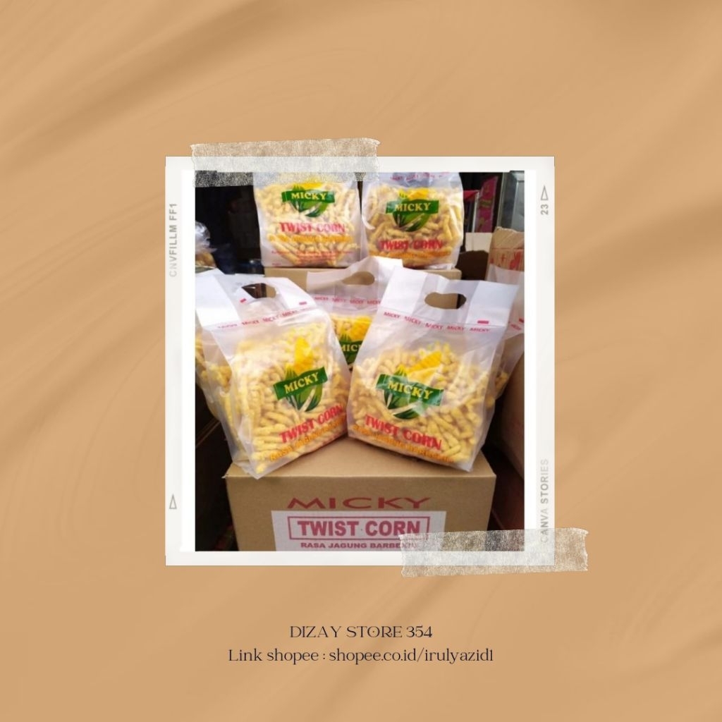 

Twist Corn Rasa Jagung Bakar