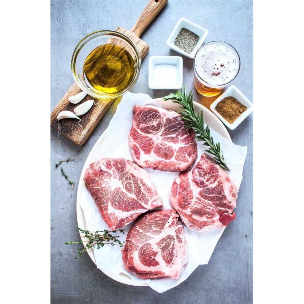 

Daging Babi Bagian Kapsim Atas Tanpa Kulit - Kapsim Kembang/Atas - Kapsim Atas Skin Off