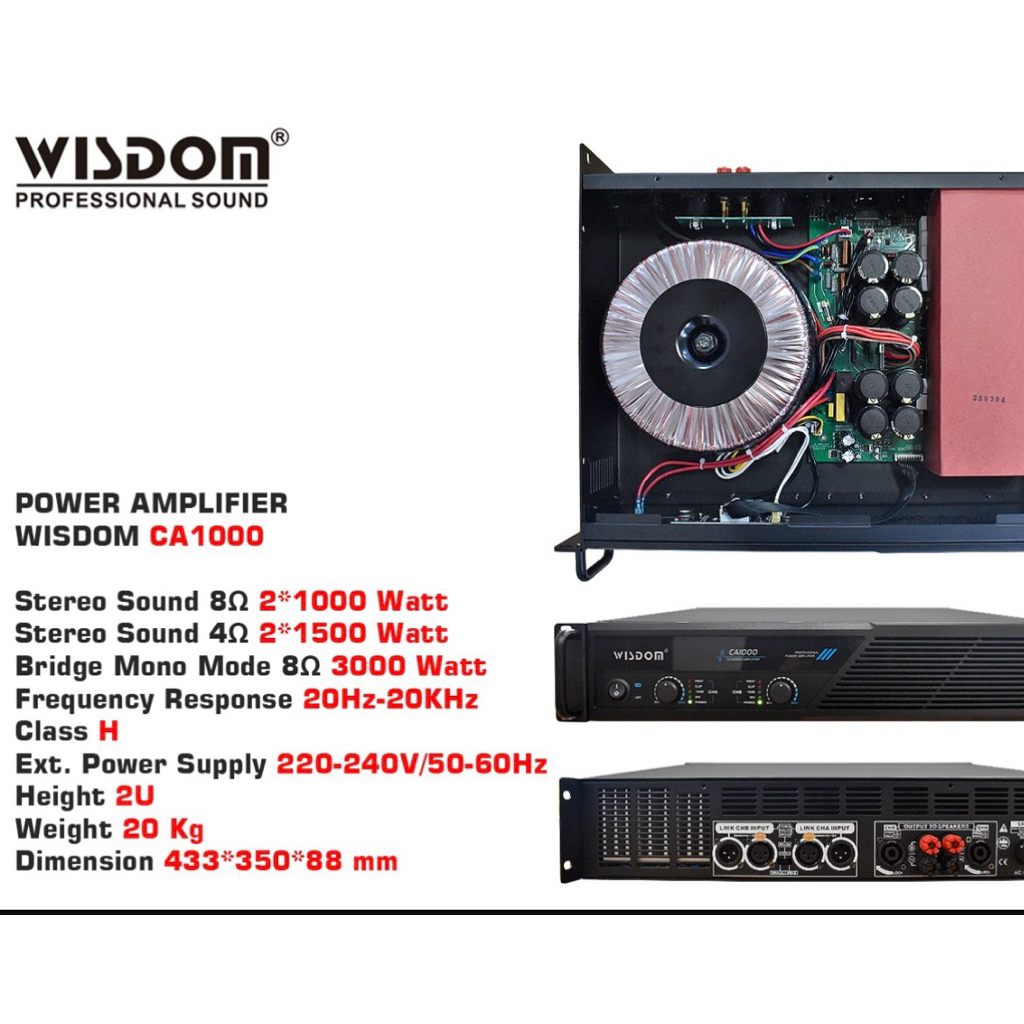 Power Wisdom CA 1000 Original