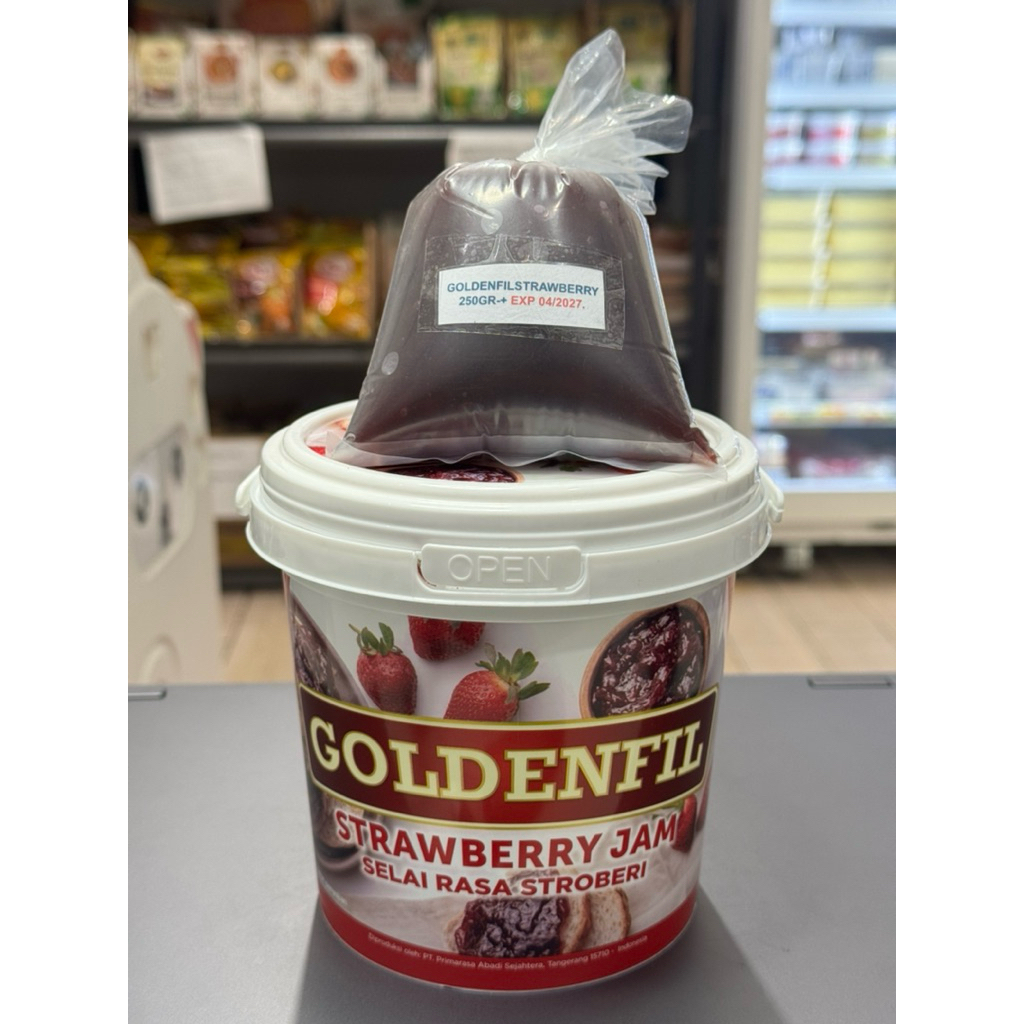 

GOLDENFIL STRAWBERRY JAM 250gr -+