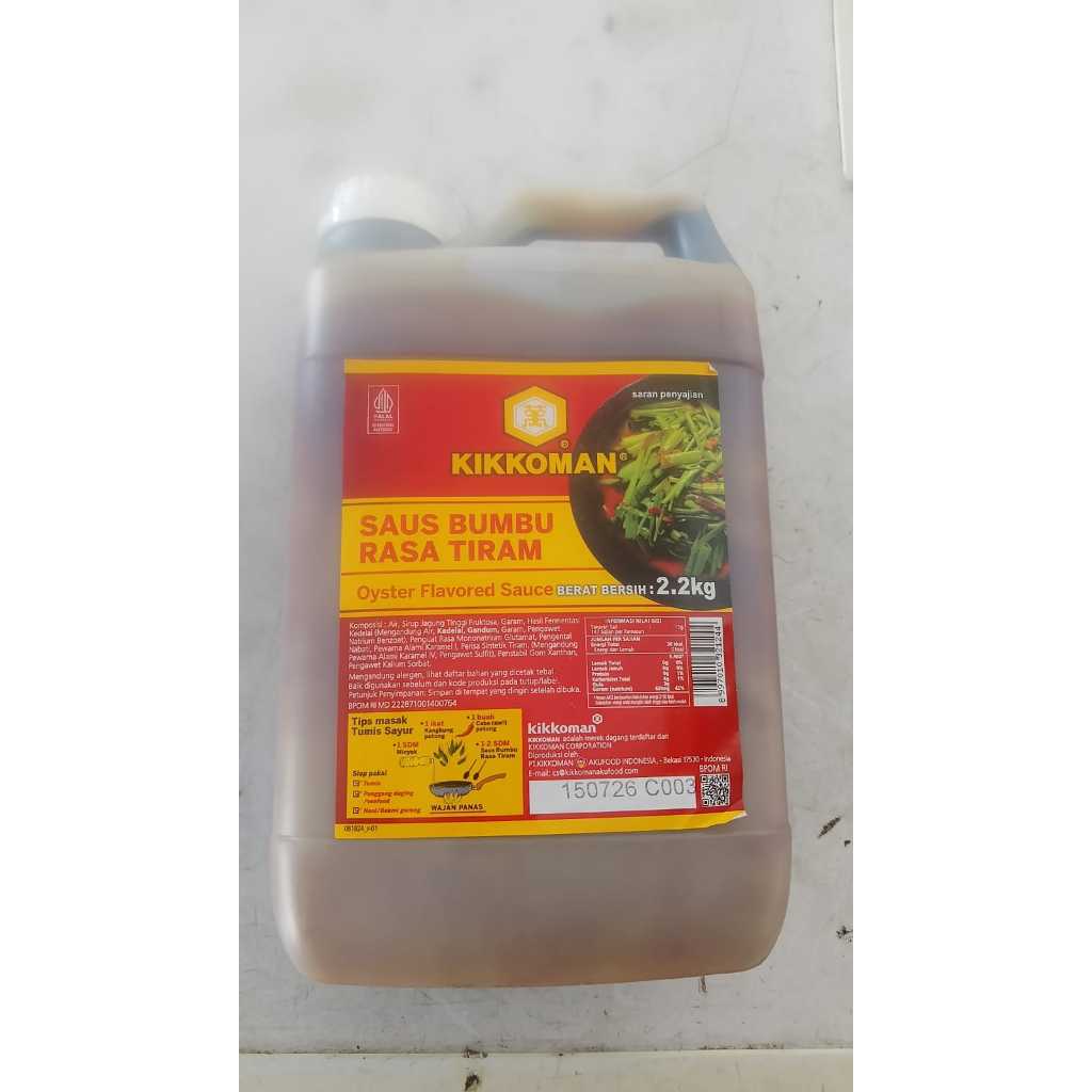 

Kikkoman Saus Bumbu Rasa Tiram Oyster Flavored Sauce 2.2kg