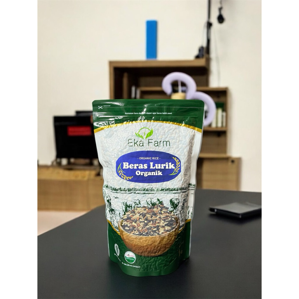 

BERAS LURIK ORGANIK EKAFARM 1KG VACUM