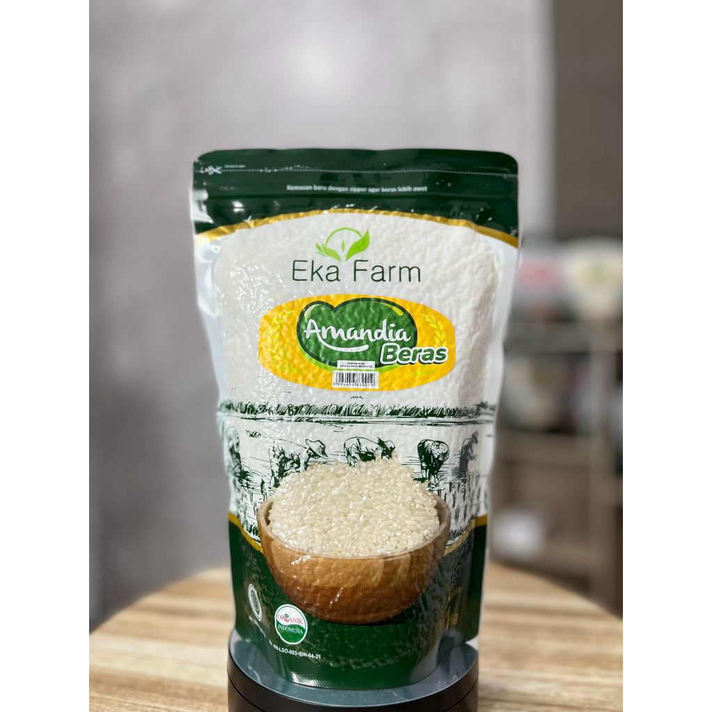 

BERAS DIABETES / DIABERICE / AMANDIA ORGANIK EKAFARM 1 KG VAKUM