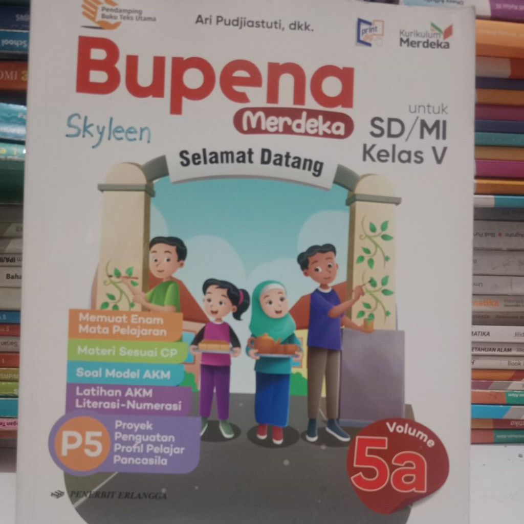 BUPENA 5A MERDEKA BUKU BEKAS PAKAI